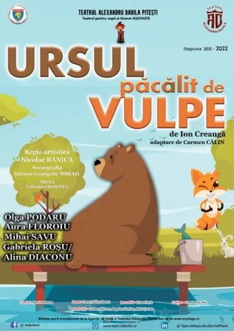 Ursul pacalit de vulpe