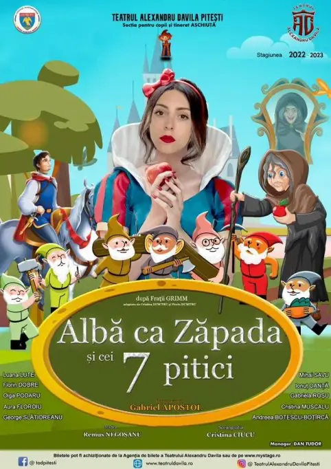 Alba ca Zapada si cei 7 pitici