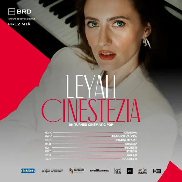 Leyah- turneul național Cinestezia