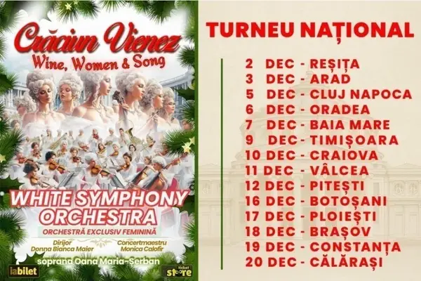 White Symphony Orchestra Craciun Vienez